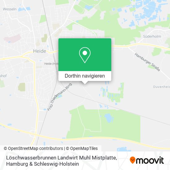Löschwasserbrunnen Landwirt Muhl Mistplatte Karte