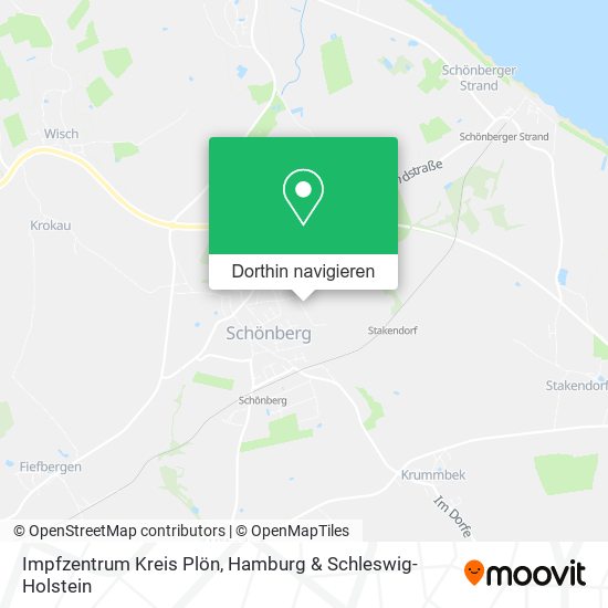Impfzentrum Kreis Plön Karte
