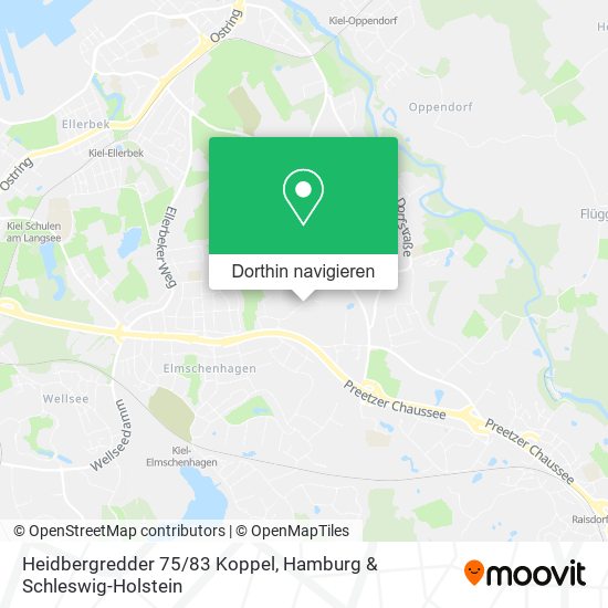 Heidbergredder 75/83 Koppel Karte