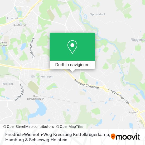 Friedrich-Wienroth-Weg Kreuzung Kettelkrügerkamp Karte