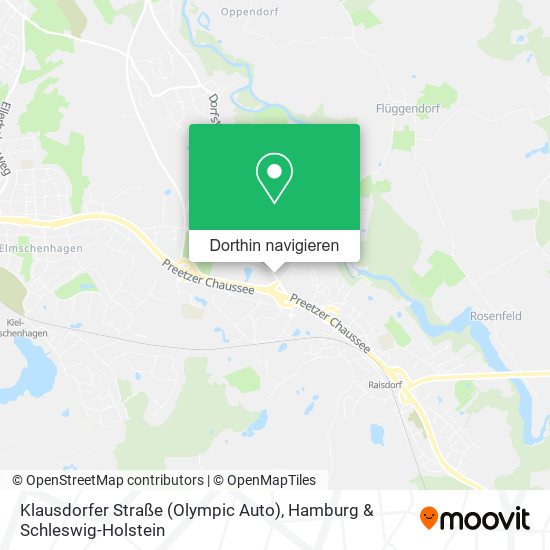 Klausdorfer Straße (Olympic Auto) Karte