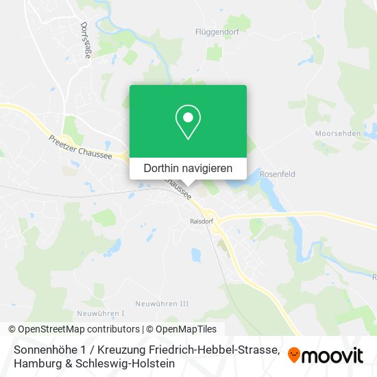 Sonnenhöhe 1 / Kreuzung Friedrich-Hebbel-Strasse Karte