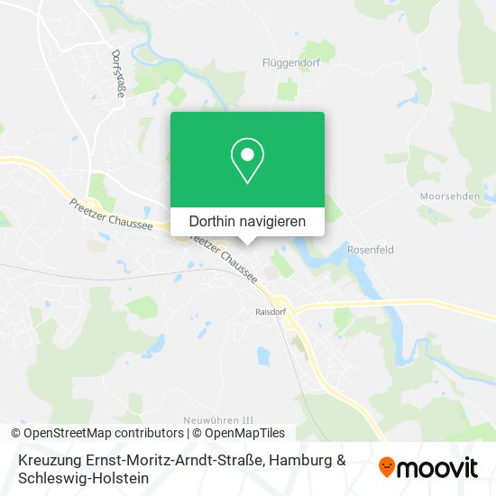 Kreuzung Ernst-Moritz-Arndt-Straße Karte