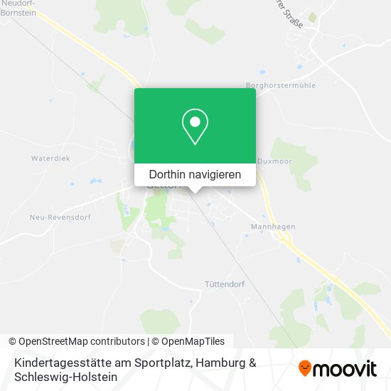 Kindertagesstätte am Sportplatz Karte