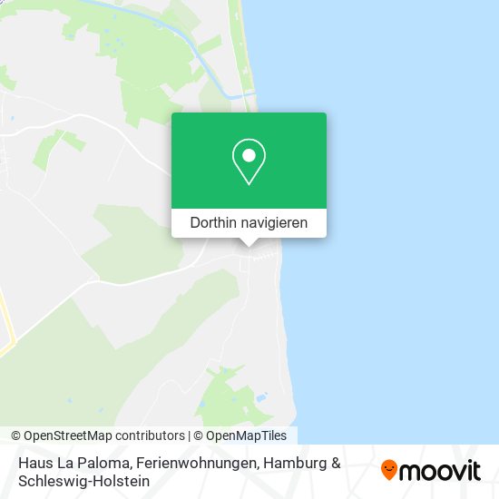 Haus La Paloma, Ferienwohnungen Karte