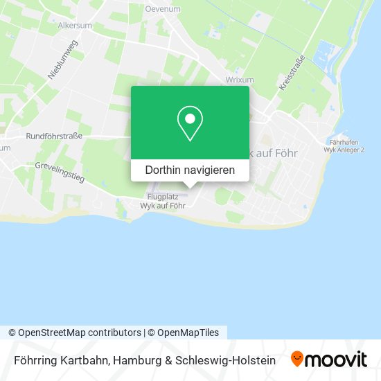 Föhrring Kartbahn Karte