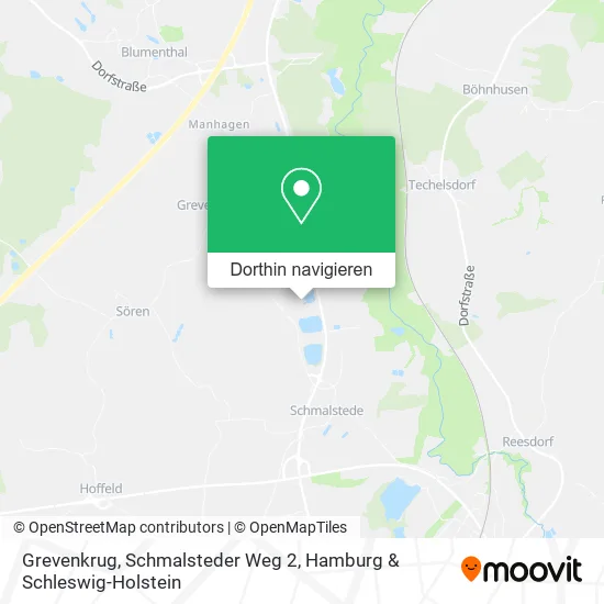 Grevenkrug, Schmalsteder Weg 2 Karte