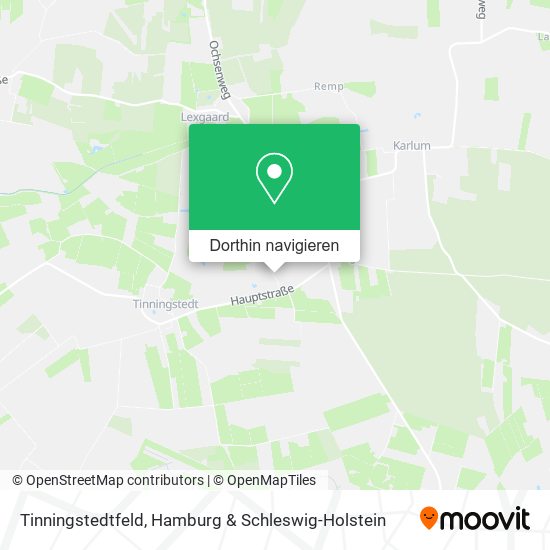 Tinningstedtfeld Karte