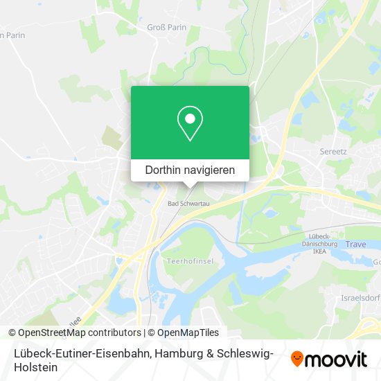 Lübeck-Eutiner-Eisenbahn Karte