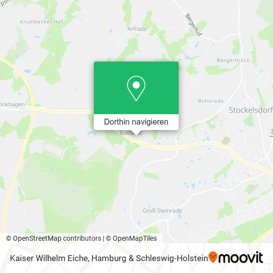 Kaiser Wilhelm Eiche Karte