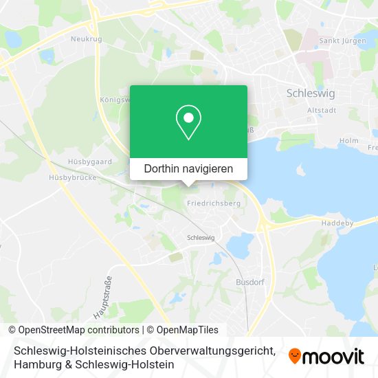 Schleswig-Holsteinisches Oberverwaltungsgericht Karte