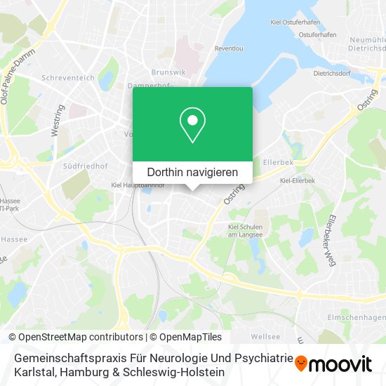 Gemeinschaftspraxis Für Neurologie Und Psychiatrie Karlstal Karte