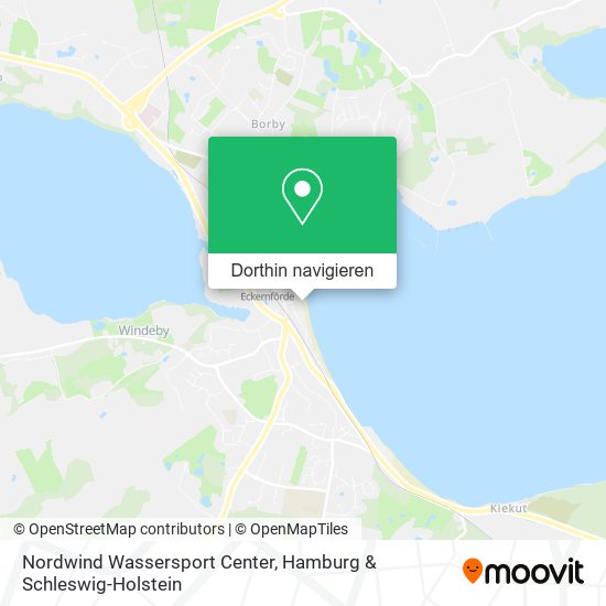 Nordwind Wassersport Center Karte