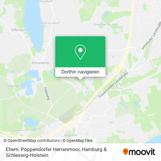 Ehem. Pöppendorfer Herrenmoor Karte