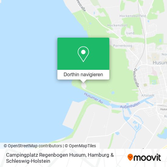 Campingplatz Regenbogen Husum Karte