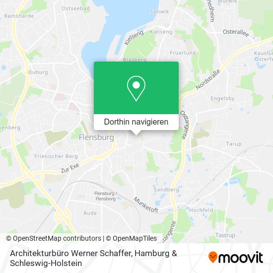Architekturbüro Werner Schaffer Karte