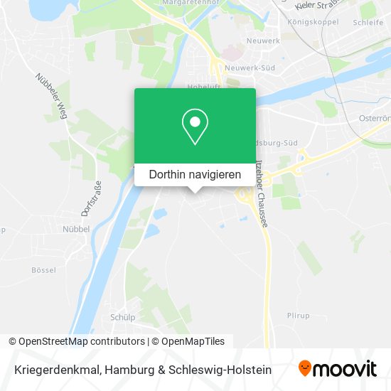 Kriegerdenkmal Karte