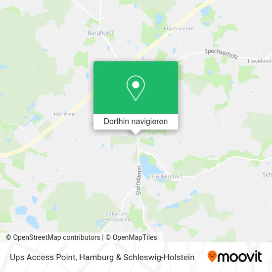 Ups Access Point Karte