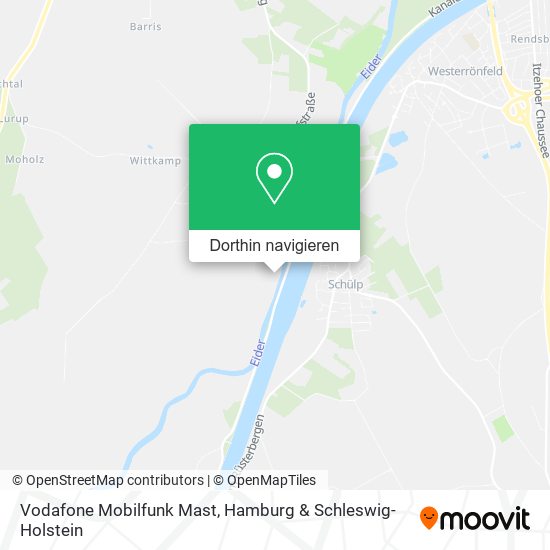 Vodafone Mobilfunk Mast Karte