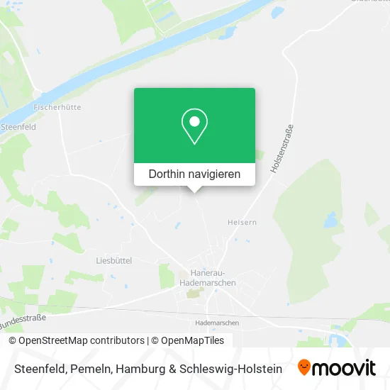 Steenfeld, Pemeln Karte