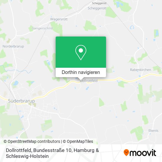 Dollrottfeld, Bundesstraße 10 Karte