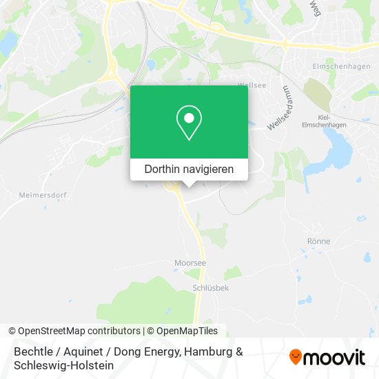 Bechtle / Aquinet / Dong Energy Karte