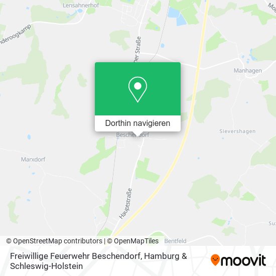Freiwillige Feuerwehr Beschendorf Karte