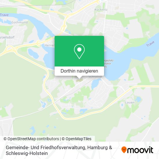 Gemeinde- Und Friedhofsverwaltung Karte