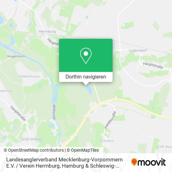 Landesanglerverband Mecklenburg-Vorpommern E.V. / Verein Herrnburg Karte