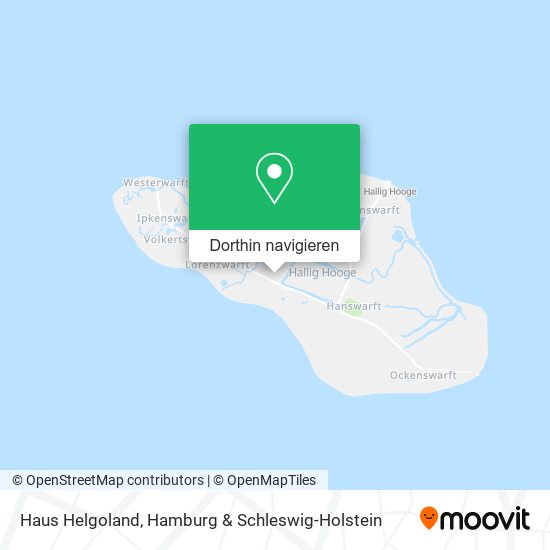 Haus Helgoland Karte