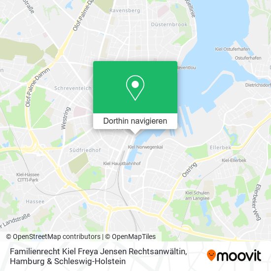 Familienrecht Kiel Freya Jensen Rechtsanwältin Karte