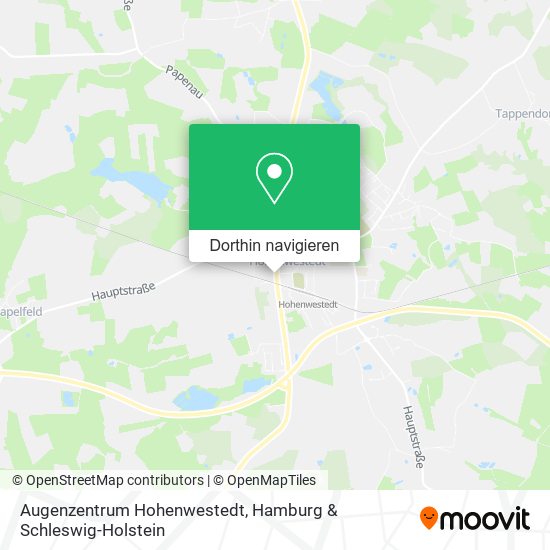 Augenzentrum Hohenwestedt Karte