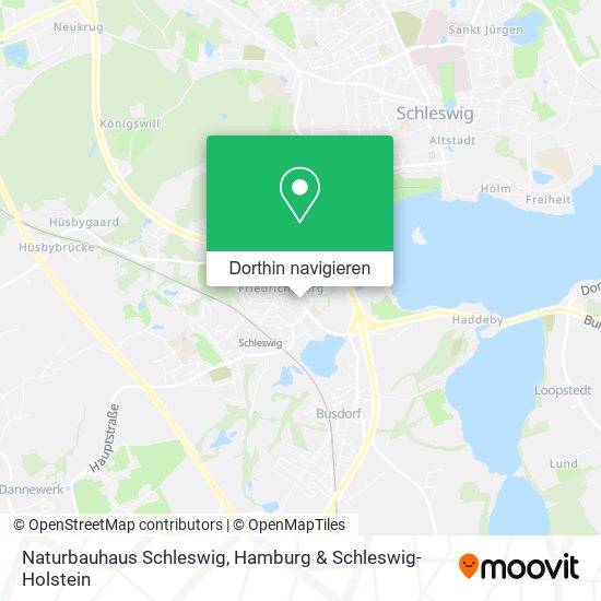 Naturbauhaus Schleswig Karte