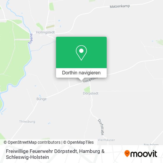 Freiwillige Feuerwehr Dörpstedt Karte