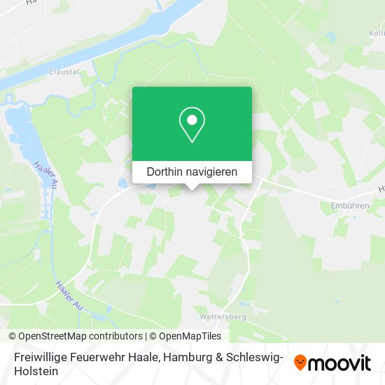 Freiwillige Feuerwehr Haale Karte