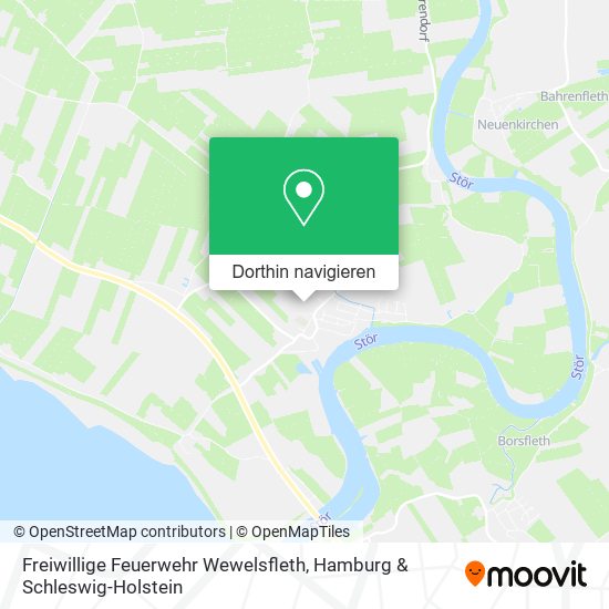 Freiwillige Feuerwehr Wewelsfleth Karte