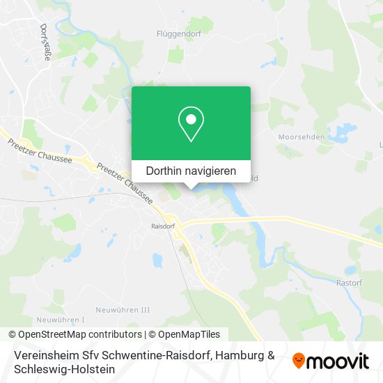 Vereinsheim Sfv Schwentine-Raisdorf Karte