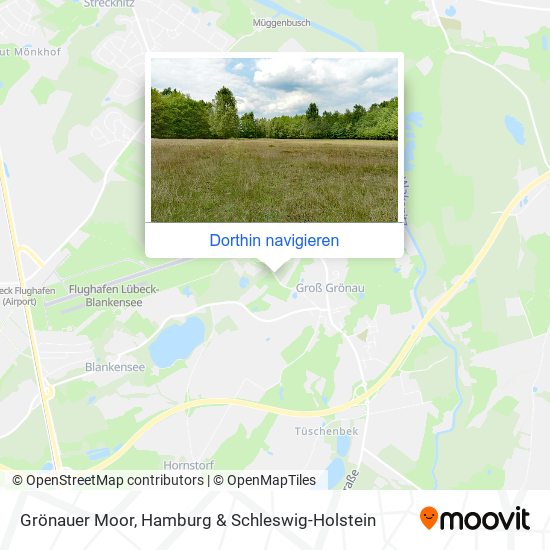 Grönauer Moor Karte