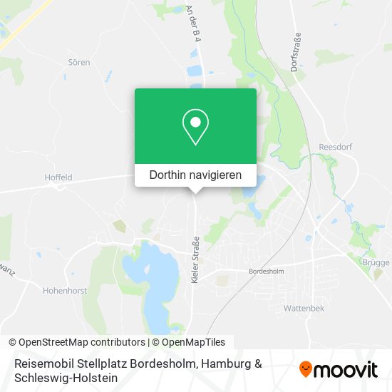 Reisemobil Stellplatz Bordesholm Karte