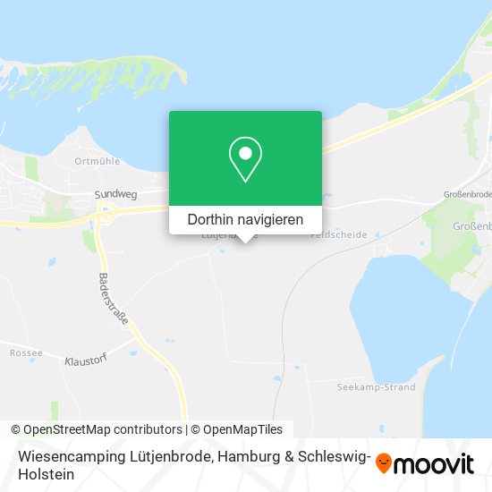 Wiesencamping Lütjenbrode Karte