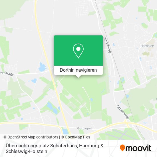 Übernachtungsplatz Schäferhaus Karte