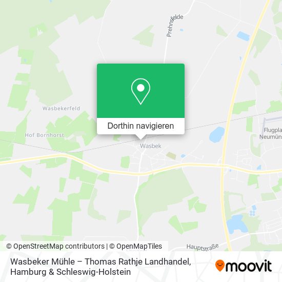 Wasbeker Mühle – Thomas Rathje Landhandel Karte