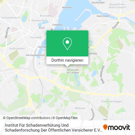Institut Für Schadenverhütung Und Schadenforschung Der Öffentlichen Versicherer E.V. Karte