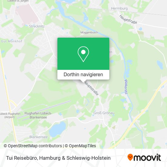 Tui Reisebüro Karte