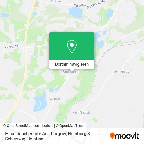 Haus Räucherkate Aus Dargow Karte
