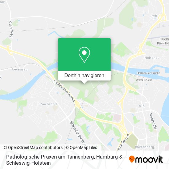 Pathologische Praxen am Tannenberg Karte