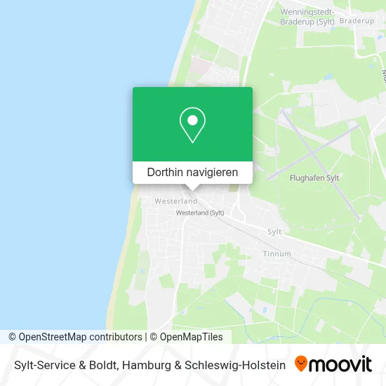 Sylt-Service & Boldt Karte