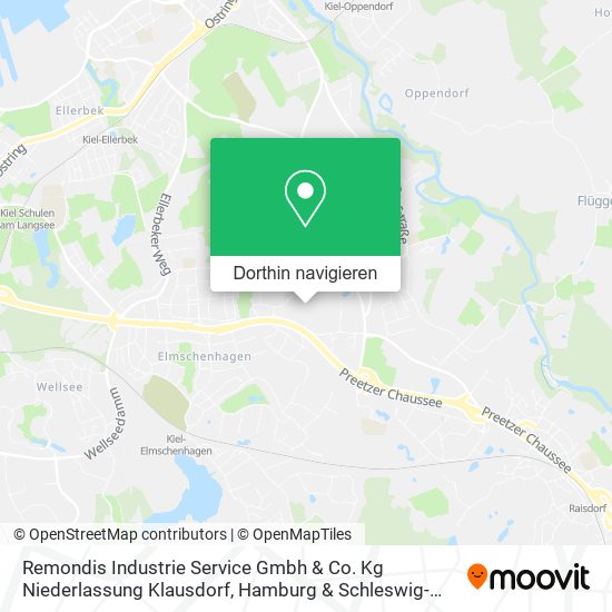 Remondis Industrie Service Gmbh & Co. Kg Niederlassung Klausdorf Karte