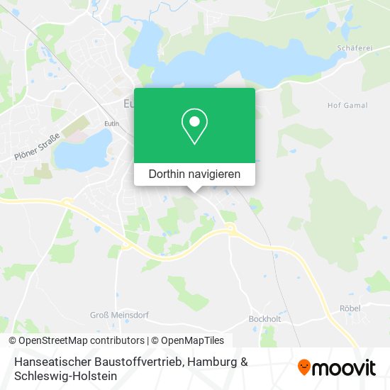 Hanseatischer Baustoffvertrieb Karte
