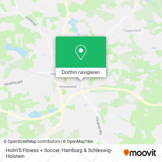 Holm’S Fitness + Soccer Karte